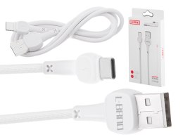 L-BRNO Kabel USB - USB typ-C szybkie ładowanie NB132 biały